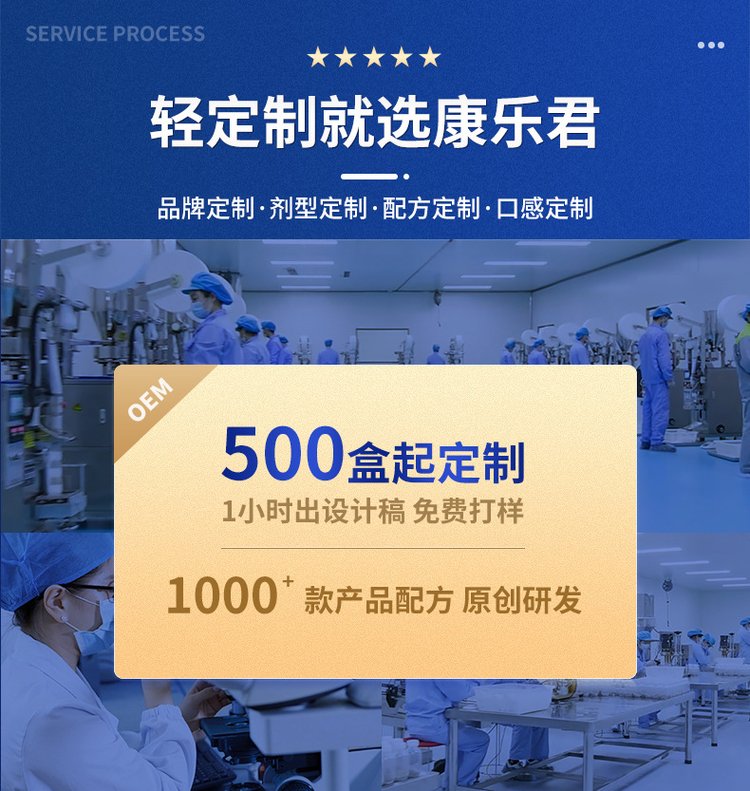 小绿条固体饮料代加工 圆苞车前子壳粉贴牌 菊粉OEM定制 康乐君_6163431c.jpg